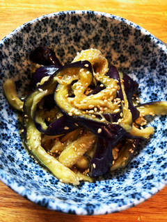 蒸しナスの麺つゆ和え-レシピのメイン写真