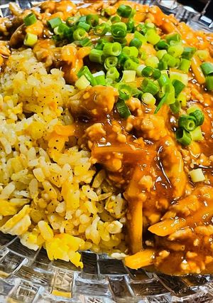 中華　　　　　　　　　肉あんかけ炒飯-レシピのメイン写真