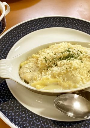 調理実習 人気メニューマカロニグラタン-レシピのメイン写真