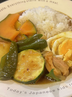 フライパン1つで夏野菜スープカレー-レシピのメイン写真