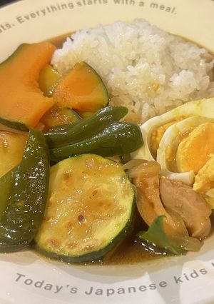 フライパン１つで夏野菜スープカレー-レシピのメイン写真