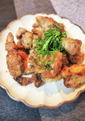 ゆかりで簡単ジューシー梅しそ唐揚げ-レシピのメイン写真