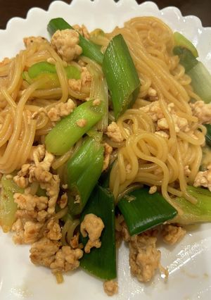 糖質ゼロ麺で中華ぽい焼きそばぽいやつ-レシピのメイン写真
