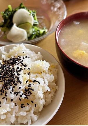☆塩だけで簡単！！さつまいもごはん☆-レシピのメイン写真