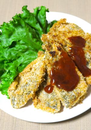 鰺の揚げないフライ-レシピのメイン写真