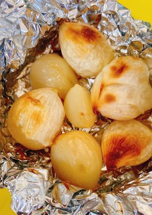 ☆新にんにくのホイル焼き☆-レシピのメイン写真