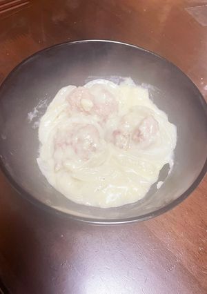 肉団子のクリーム煮-レシピのメイン写真
