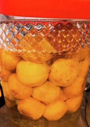 梅シロップ　色梅-レシピのメイン写真
