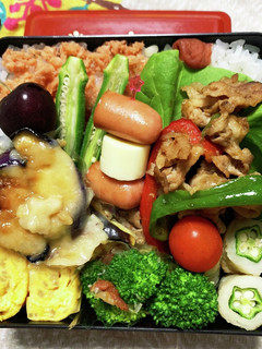 7/13 ヨッチャン☆豚肉炒め弁当-レシピのメイン写真