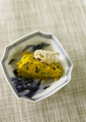 皮ごとマッシュかぼちゃ☆つけあわせに-レシピのメイン写真