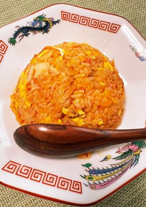 キムチチャーハン(カニカマ入り)-レシピのメイン写真