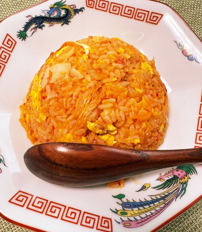 キムチチャーハン(カニカマ入り)-レシピのメイン写真