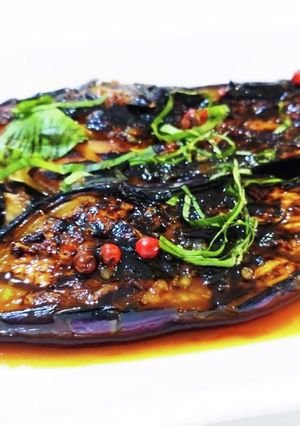 茄子のニンニク豆板醤甘辛炒め-レシピのメイン写真