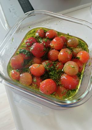 夏バテに夏の常備菜　ミニトマトのマリネ-レシピのメイン写真