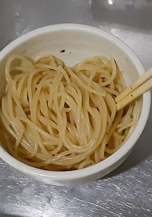 梅鰹青しそ冷製おろし風パスタ-レシピのメイン写真