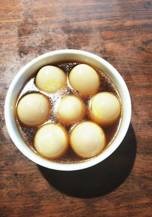ピリ辛辣油味玉-レシピのメイン写真