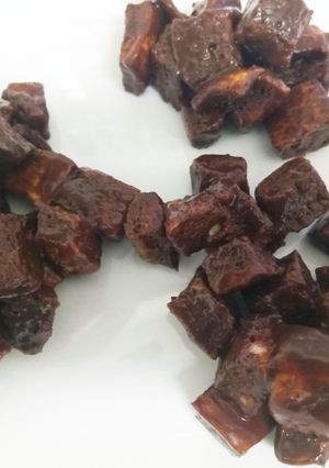 #食パン活用　簡単　ロックチョコ　-レシピのメイン写真