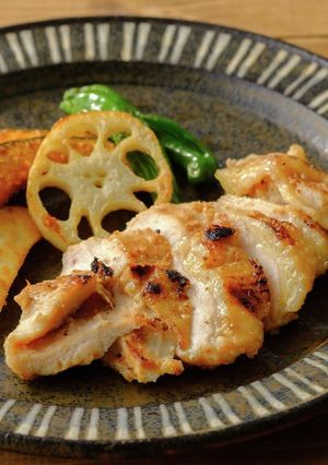 錦爽名古屋コーチンむね肉の粕漬け-レシピのメイン写真