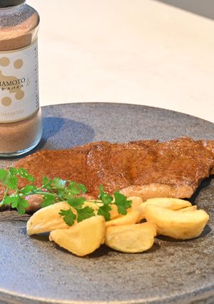 〈やわらかスパイス〉赤身牛ステーキ-レシピのメイン写真