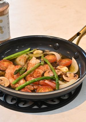 〈大人のBBQスパイス〉海鮮アヒージョ-レシピのメイン写真