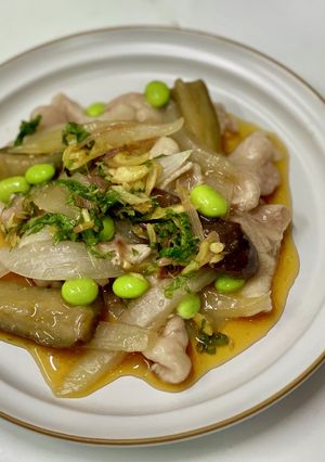 豚肉となすのみょうがだれ-レシピのメイン写真