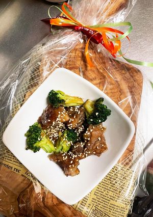 牛スジ焼いてみました-レシピのメイン写真