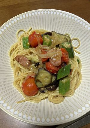 夏のパスタ-レシピのメイン写真