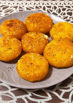 簡単✨かぼちゃチーズもち-レシピのメイン写真