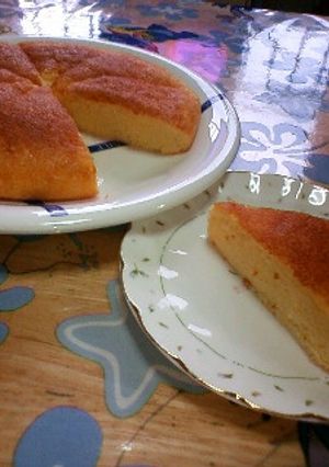炊飯器deカスタードケーキ-レシピのメイン写真