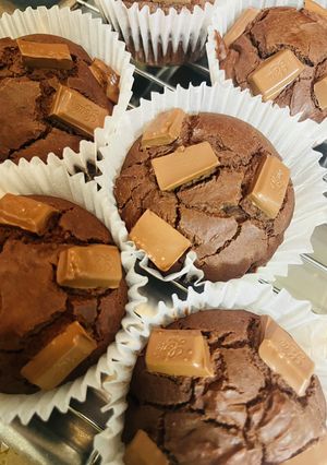 米粉のダブルチョコマフィン-レシピのメイン写真