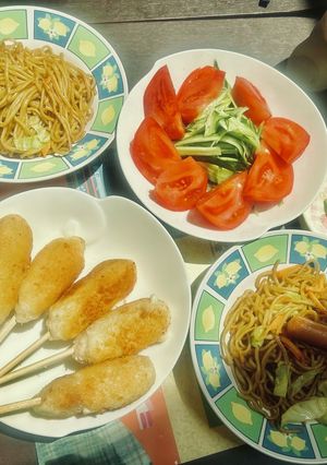 おうちで縁日気分♡ チーズハットグ-レシピのメイン写真