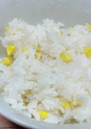 とうもろこしご飯×クイーンクック-レシピのメイン写真