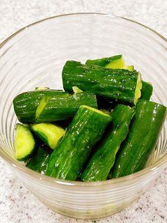 夏といえばきゅうり!簡単浅漬け-レシピのメイン写真