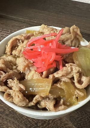 簡単★豚丼-レシピのメイン写真
