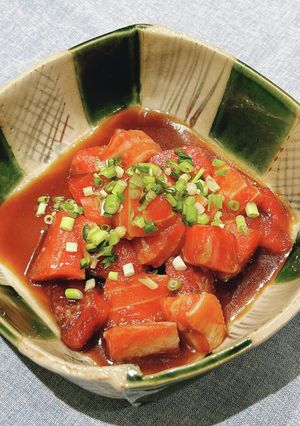 輸入マグロを漬けで美味しく!-レシピのメイン写真