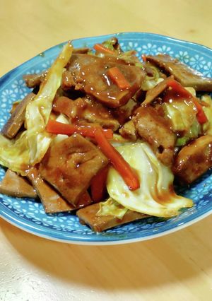 レバキャベライス-レシピのメイン写真