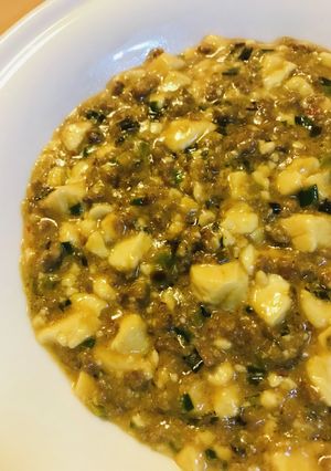 ニラ入り麻婆豆腐-レシピのメイン写真