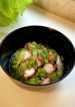 蓮芋と蛸の酢の物-レシピのメイン写真
