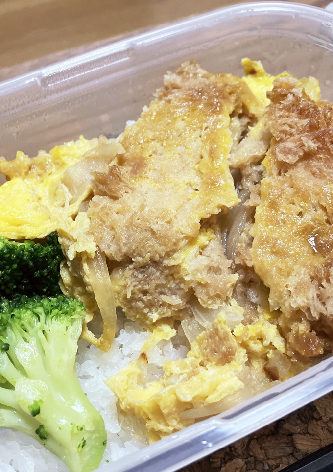かつ丼　冷凍弁当-レシピのメイン写真