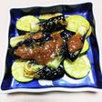 我が家の甘めの生姜味噌の揚げ茄子