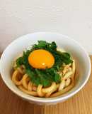 火要らず。大葉メインの明太うどん