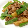 豚バラ肉とじゃがいもの簡単炒め