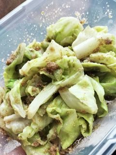 キャベツのゴマ和え-レシピのメイン写真