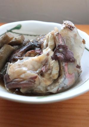 簡単♪ゴボウも美味しく★鯛のあら煮-レシピのメイン写真
