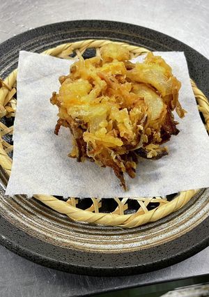 天ぷらのかき揚げ(仕込み)-レシピのメイン写真