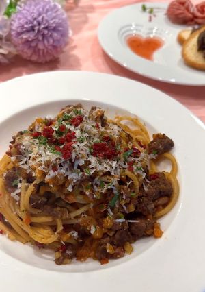 無花果とベリーのドライフルーツボロネーゼ-レシピのメイン写真