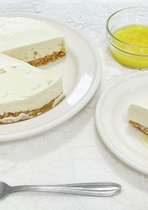 パイン缶DEやわらか♡レアチーズケーキ-レシピのメイン写真