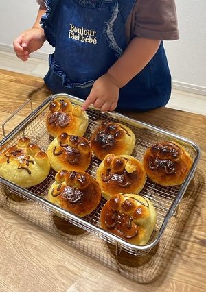 あんことクリームチーズのあんパン-レシピのメイン写真