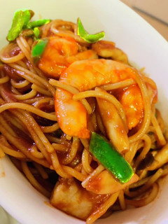 冷凍シーフードが縮まないトマトパスタ♡-レシピのメイン写真