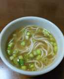 鯛のあらと牡蠣醤油で冷冷冷しそうめん♫
